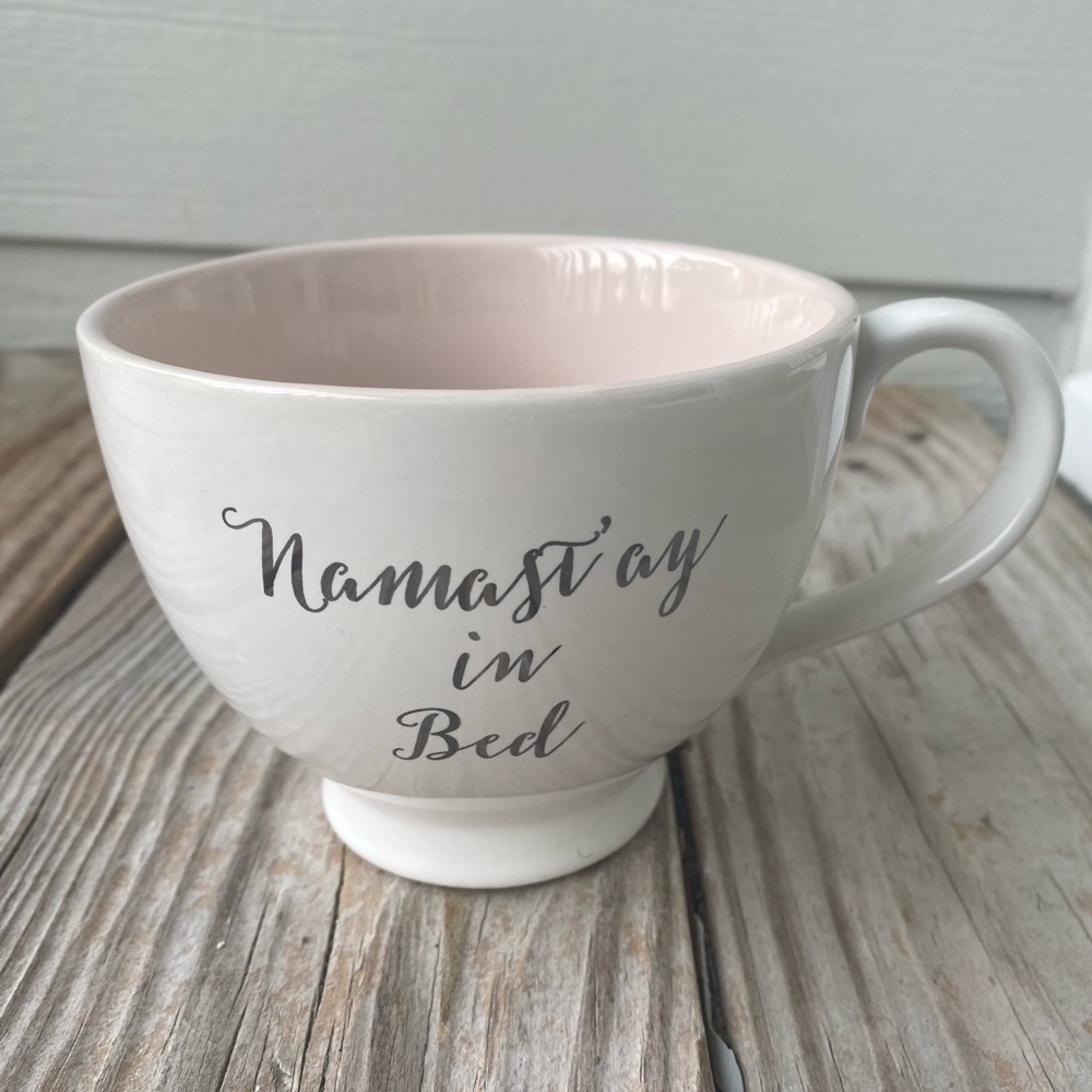 10 STRAWBERRY STREET Namastay In Bed Mug